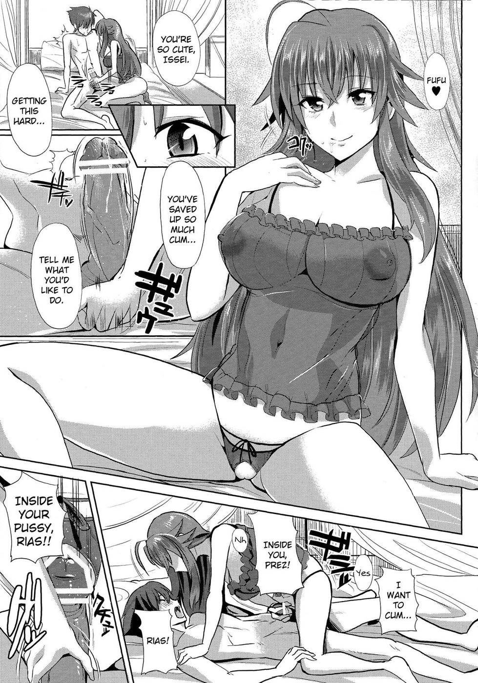 Hentai Manga Comic-Rias to DxD-Read-16